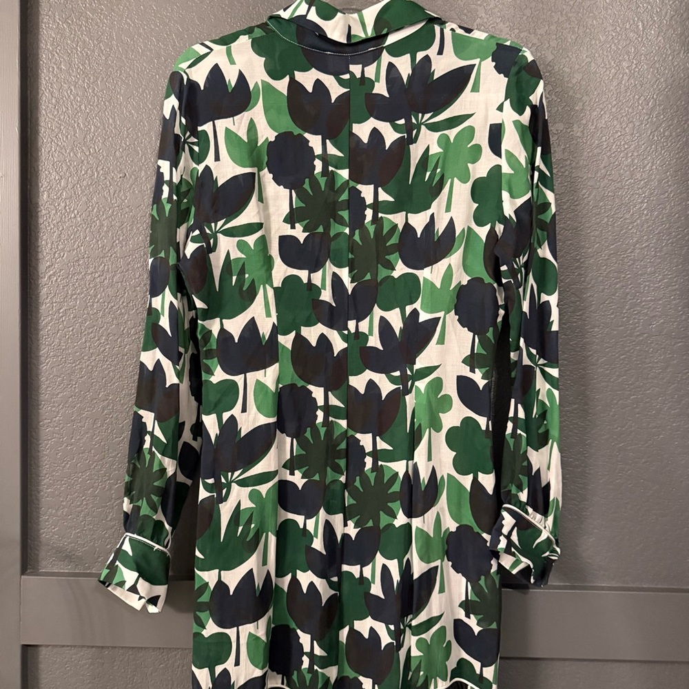 CRISTINA A BEAUTIFUL LIFE • MAI-44 floral long sleeve maxi dress - Small - Picture 10 of 14